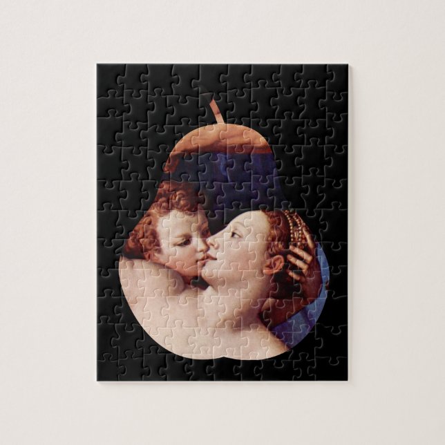 Venus Cupid Foll and Time by Bronzino Puzzle (Vertikal)