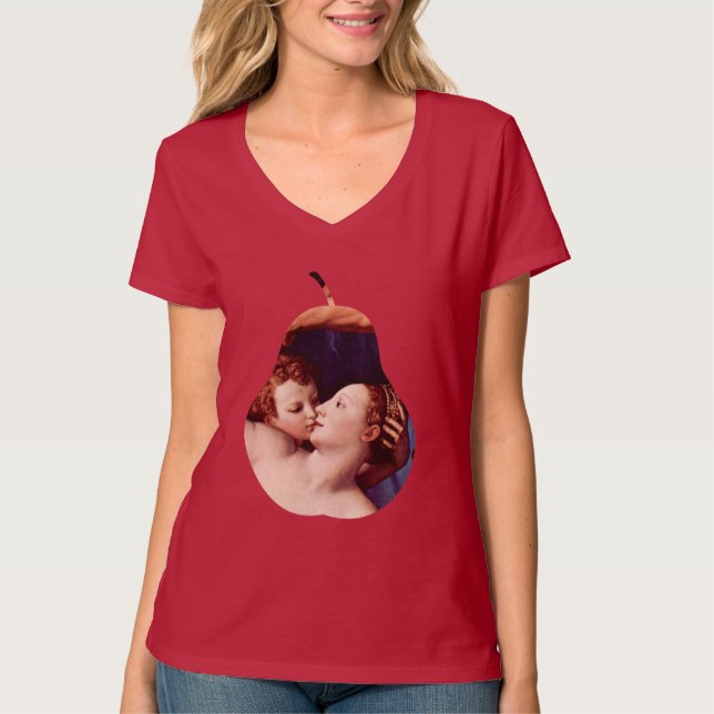 Venus Cupid Foll and Time von Bronzino Woman T-Shi T-Shirt (Vorderseite)