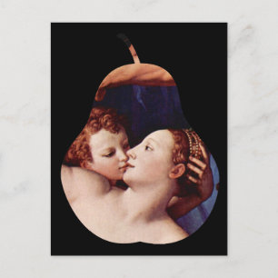 Venus Cupid Follikel und Zeit von Bronzino Postkarte