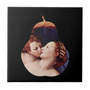 Venus Cupid Follikel und Zeit von Bronzino Tile Fliese