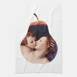 Venus, Cupid, Torheit und Zeit von Bronzino Geschirrtuch