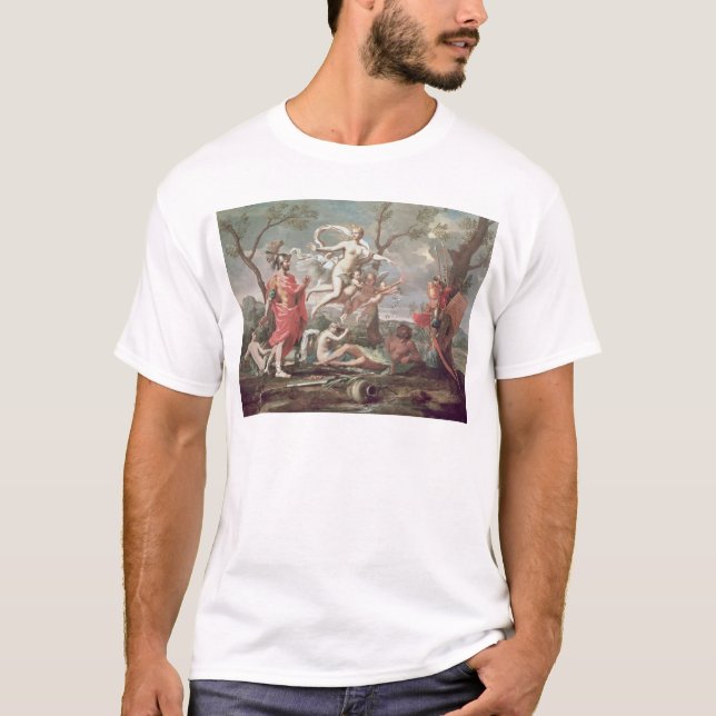 Venus, das Aeneas, 1639 bewaffnet T-Shirt (Vorderseite)