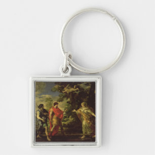 Venus, das zu Aeneas als Huntress, c.1635 Schlüsselanhänger