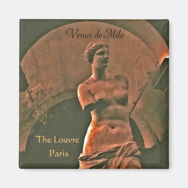 Venus de Milo Louvre Magnet (Vorne)
