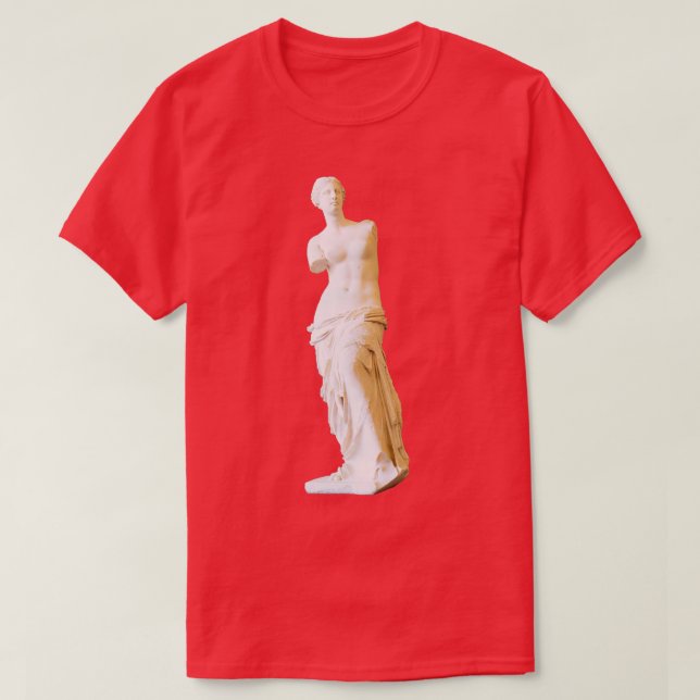 Venus De Milo Statue T-Shirt (Design vorne)