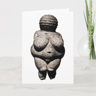 Venus der Willendorf-Karte Karte