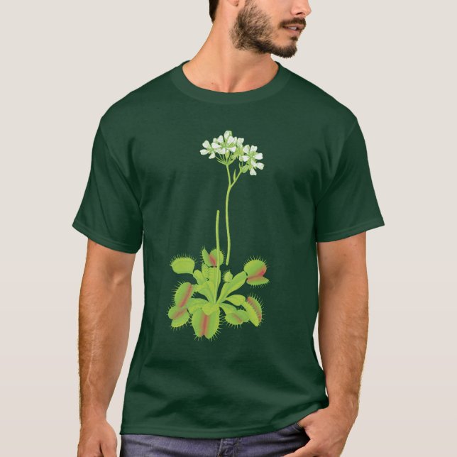 Venus Fliegenfalle T-Shirt (Vorderseite)