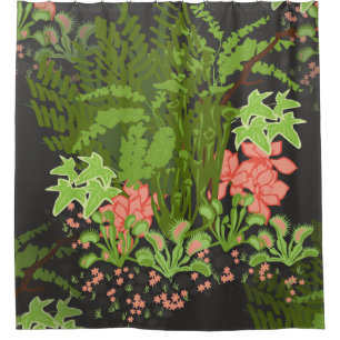 Venus floral duschvorhang