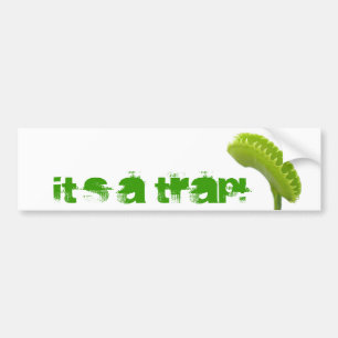 Venus Fly Trap Autoaufkleber