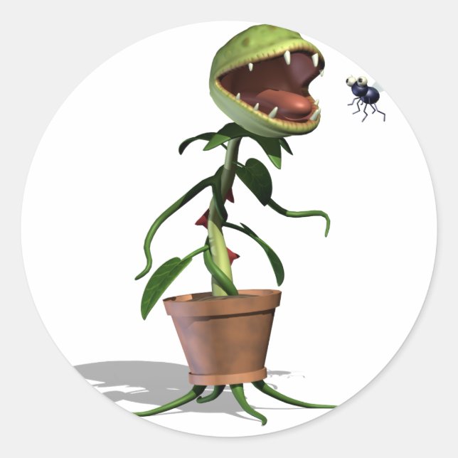 Venus Fly Trap Stickers (Vorderseite)