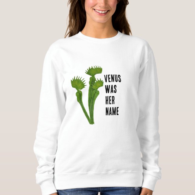 Venus Flytrap feminist sweatshirt (Vorderseite)