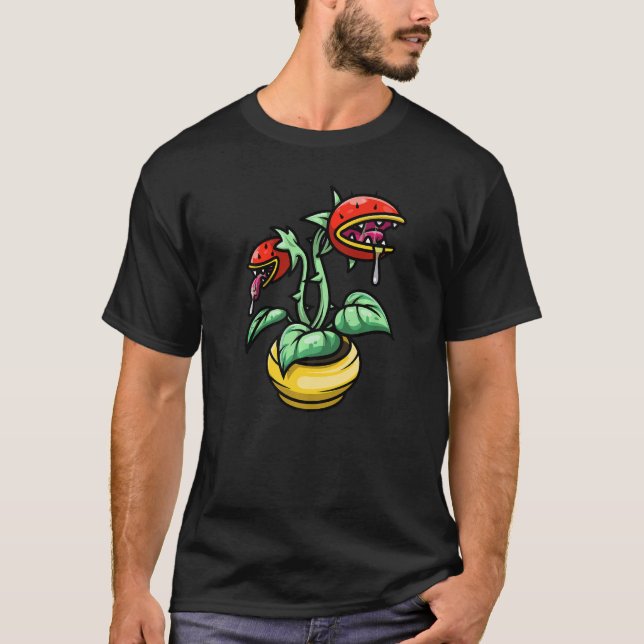 Venus Flytrap I Kinder I Pflanze Monster I Venus F T-Shirt (Vorderseite)