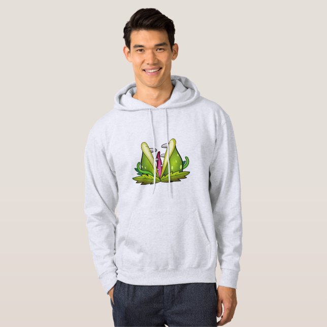 Venus flytrap Monster Herren Hoody Hoodie Sweatshi (Vorne ganz)