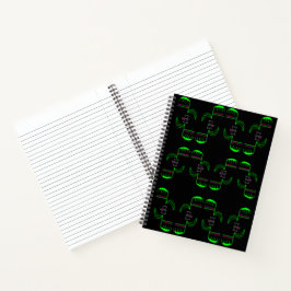 Venus Flytrap Muster Spiral Notebook Notizbuch