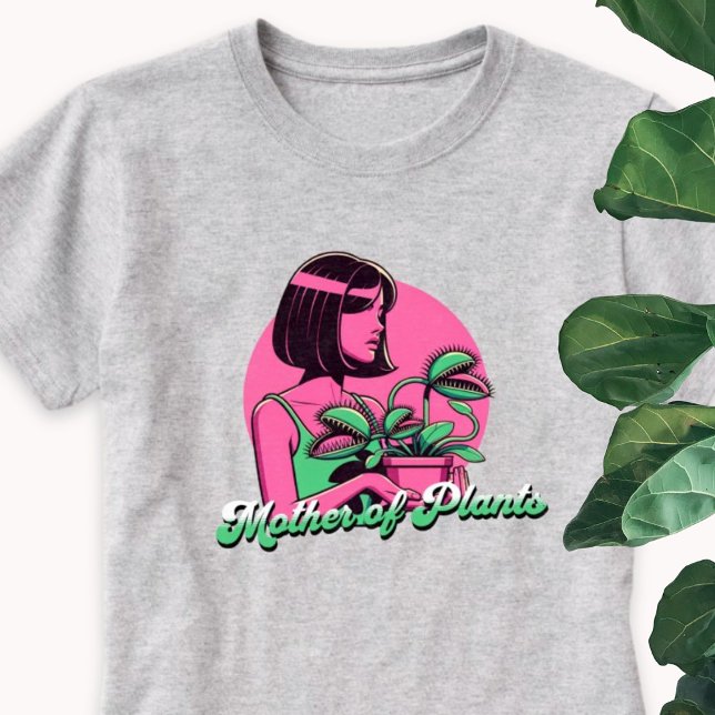 Venus Flytrap Mutter von Pflanze Gift für Pflanze  T-Shirt (Venus Flytrap Mother of Plants Gift for Plant Mom T-Shirt)
