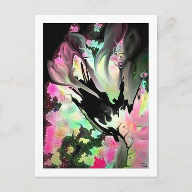 Venus Flytrap Postkarte (Vorderseite)