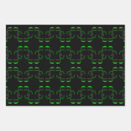 Venus Flytrap Wrapping Paper Set Geschenkpapier Set