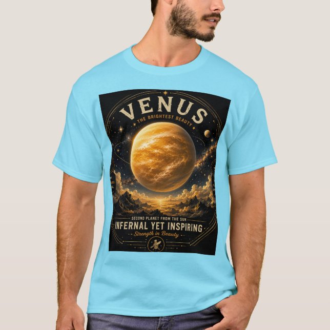 Venus Goldene Majestät. T-Shirt (Vorderseite)