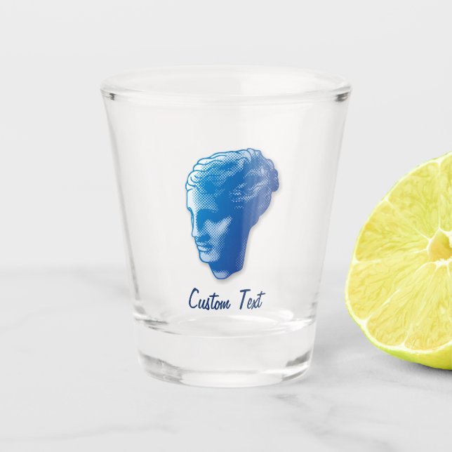 Venus Head Schnapsglas (Vorderseite)