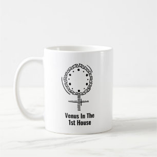 Venus im 1. Haus Astrologie Präsenz Kaffeetasse