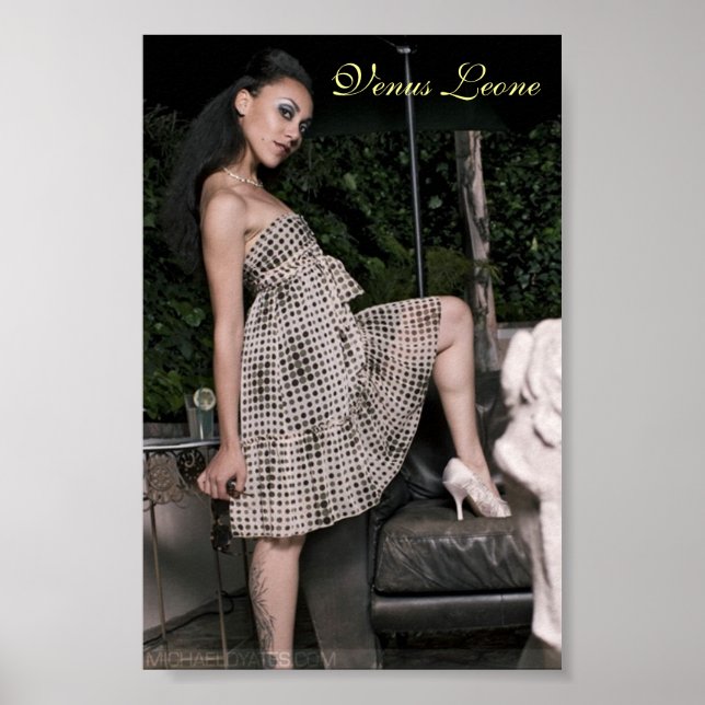 VENUS LEONE Poster (Vorne)