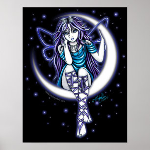 Venus Moon Fairy Poster