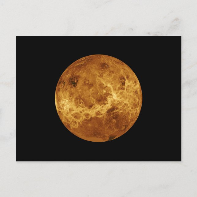 Venus NASA Planet Postkarte (Vorderseite)