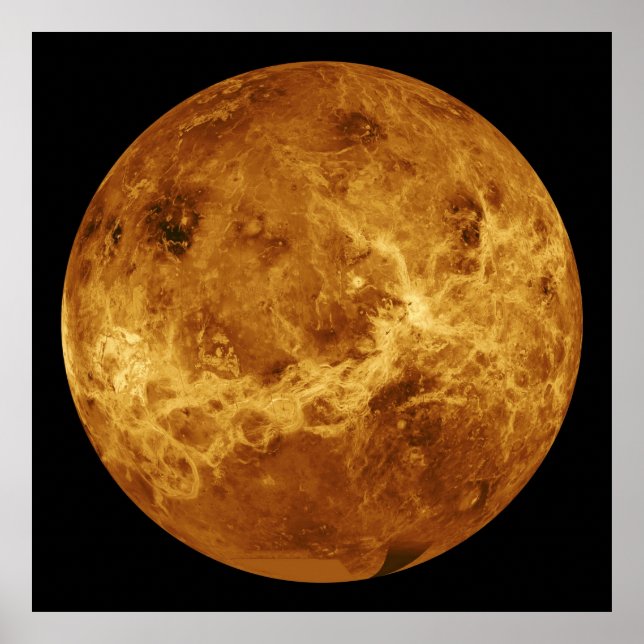 Venus - Oberfläche Poster (Vorne)