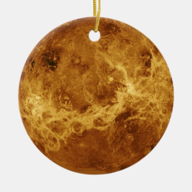 Venus-Planeten-Foto Keramik Ornament (Vorne)