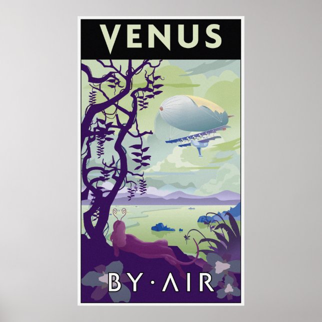 Venus-Reiseplakat Poster (Vorne)