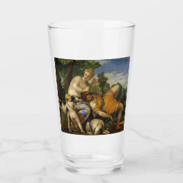 Venus und Adonis (von Paolo Veronese) Glas