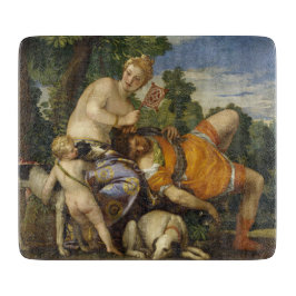 Venus und Adonis (von Paolo Veronese) Schneidebrett