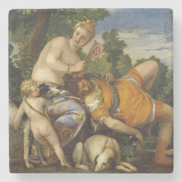 Venus und Adonis (von Paolo Veronese) Steinuntersetzer