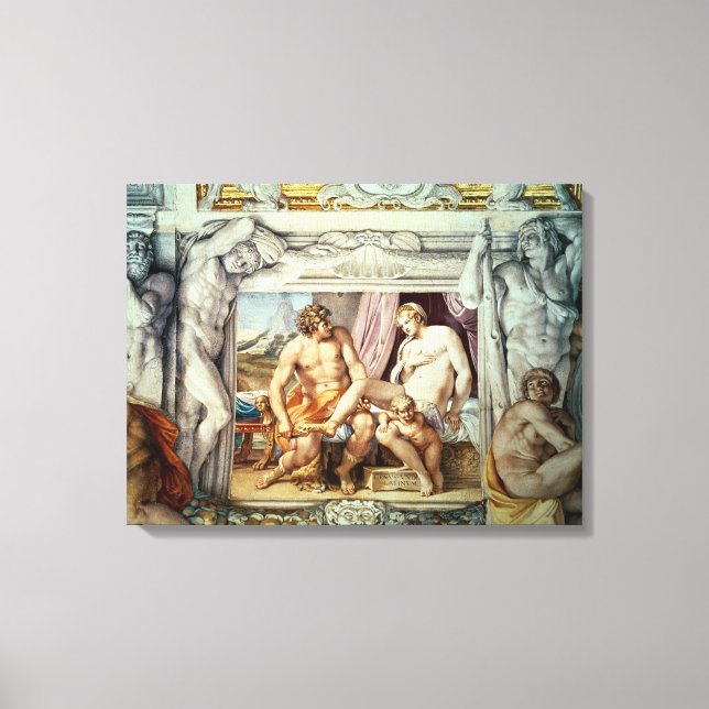 Venus und Anchises Leinwanddruck (Vorderseite)