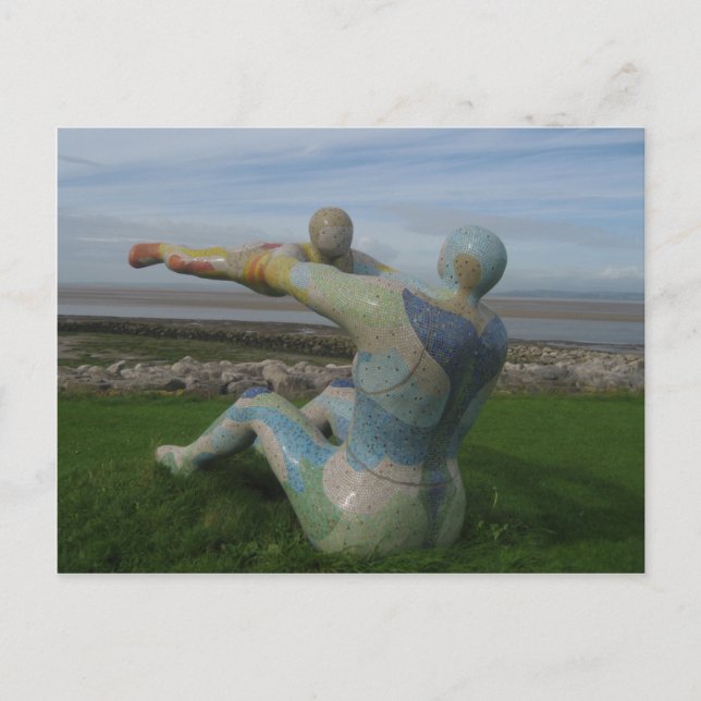 Venus und Cupid Postkarte (Vorderseite)