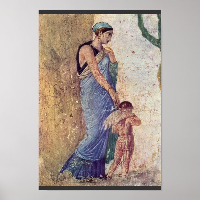 Venus und Cupid von Pompejanischer Präzision Poster (Vorne)