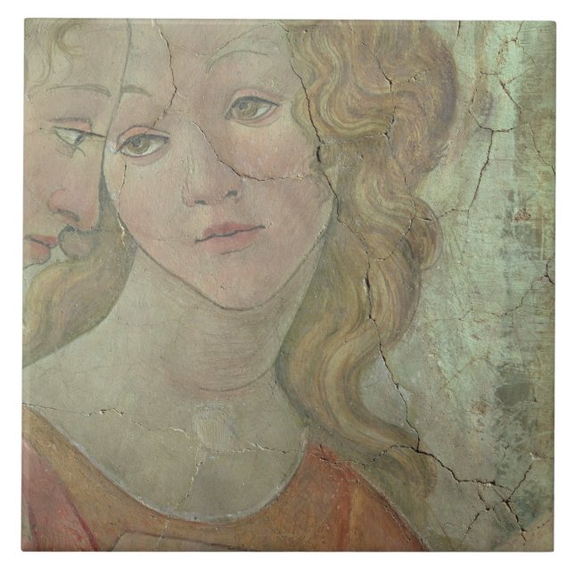 Venus und die drei Umgangsformen, die Geschenken Fliese (Vorderseite)