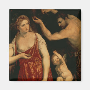 Venus und Mars, 50er Magnet