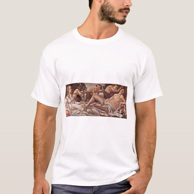 Venus und Mars durch Botticelli Sandro (beste T-Shirt (Vorderseite)