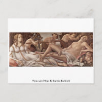 Venus und Mars von Sandro Botticelli