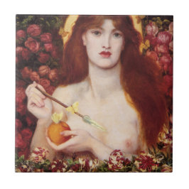 Venus Verticordia (von Dante Gabriel Rossetti) Fliese