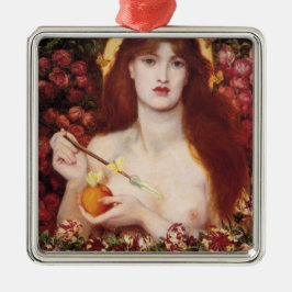 Venus Verticordia (von Dante Gabriel Rossetti) Ornament Aus Metall