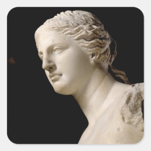 Venus von Milo Quadratischer Aufkleber