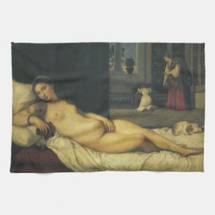 Venus von Urbino von Tizian, Renaissance Art Geschirrtuch