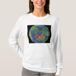 Venus, zentriert auf dem Nordpol T-Shirt