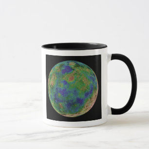 Venus zentrierte auf dem Südpol Tasse