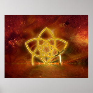 VENUSBLUME aufsteigend Poster