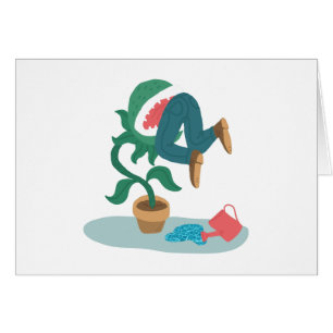 Venusfliegenfalle gefüttert