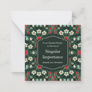 Venusfliegenfalle viktorianisches Gothic-Mini Mitteilungskarte