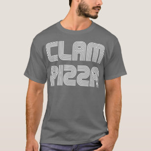 Venusmuschel-Pizza Vintage Retro 70er 80er Lustig T-Shirt
